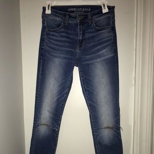 American eagle size 4 long jeggings